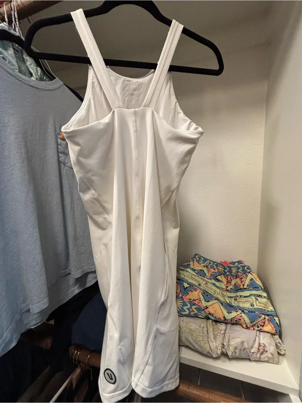 Vuori White Women's Tank Dress - Sleek Everyday Dress WORN ONCE